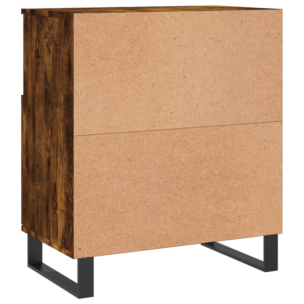 Credenza Rovere Fumo 60x35x70 cm in Legno Multistrato - homemem39