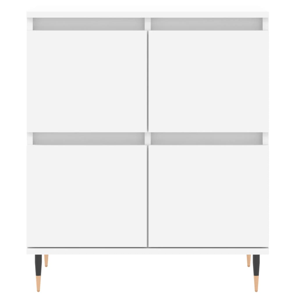 Credenza Bianca 60x35x70 cm in Legno Multistrato - homemem39