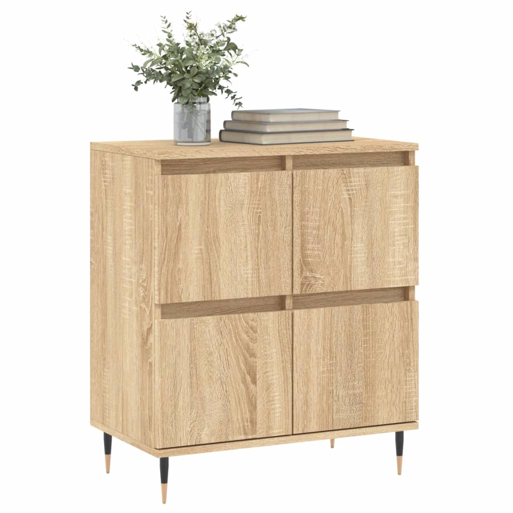 Credenza Rovere Sonoma 60x35x70 cm in Legno Multistrato - homemem39