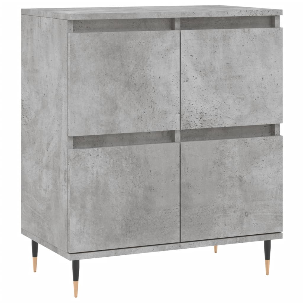 Credenza Grigio Cemento 60x35x70 cm in Legno Multistrato - homemem39