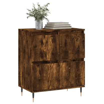 Credenza Rovere Fumo 60x35x70 cm in Legno Multistrato - homemem39