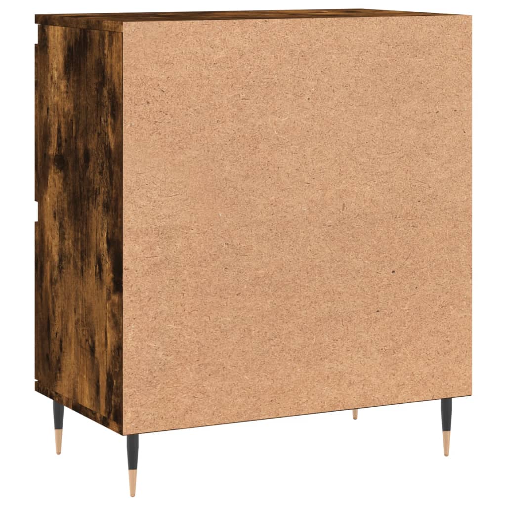 Credenza Rovere Fumo 60x35x70 cm in Legno Multistrato - homemem39