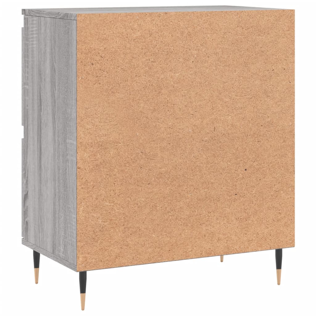 Credenza Grigio Sonoma 60x35x70 cm in Legno Multistrato - homemem39