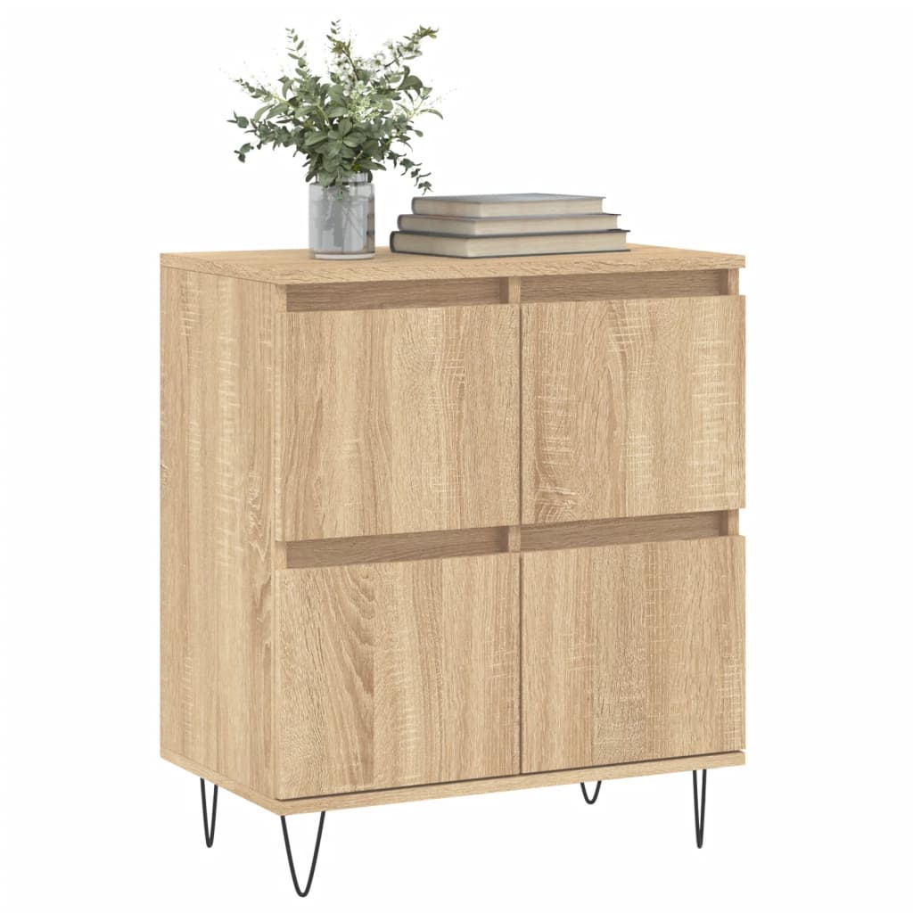 Credenza Rovere Sonoma 60x35x70 cm in Legno Multistrato - homemem39