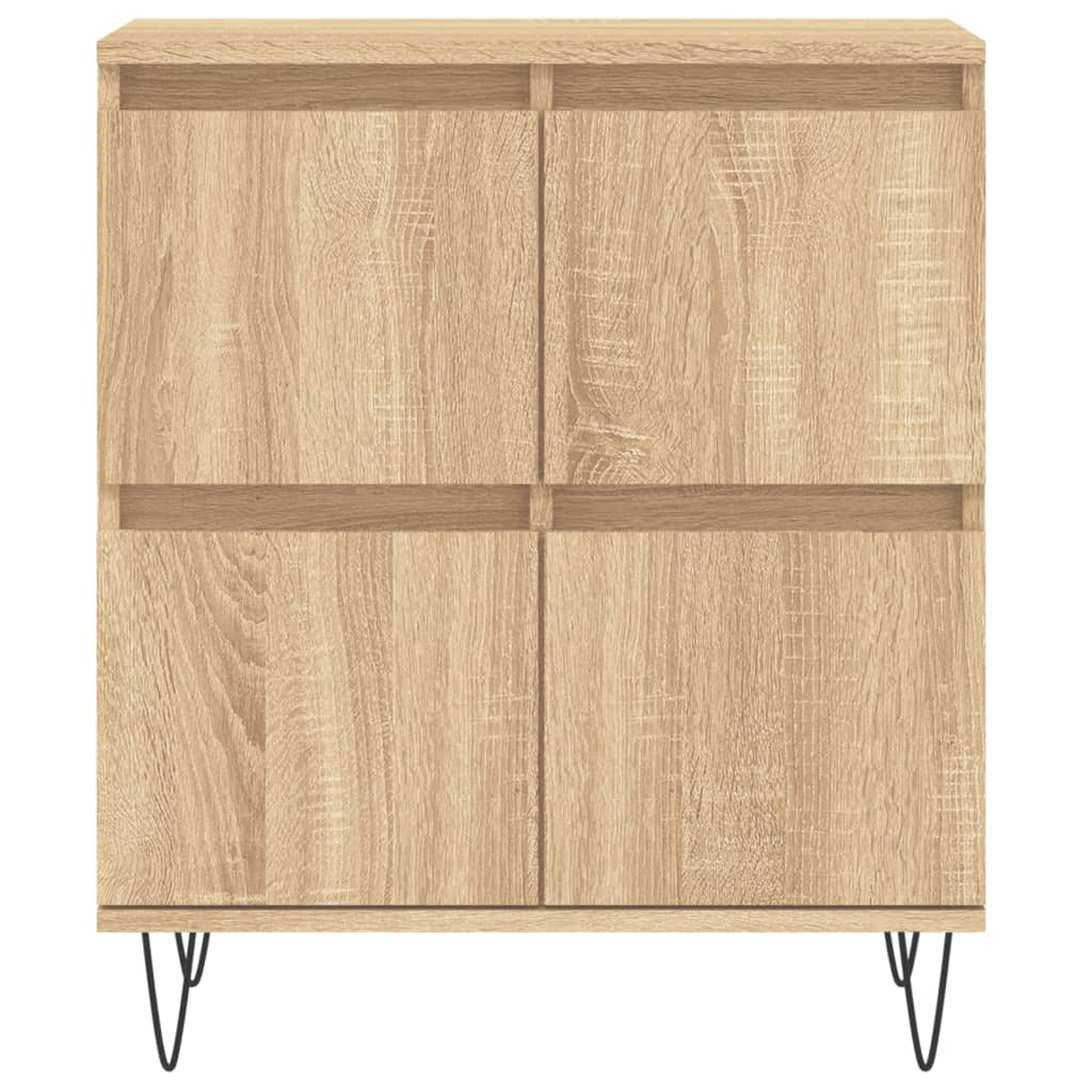 Credenza Rovere Sonoma 60x35x70 cm in Legno Multistrato - homemem39