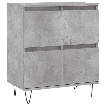 Credenza Grigio Cemento 60x35x70 cm in Legno Multistrato - homemem39