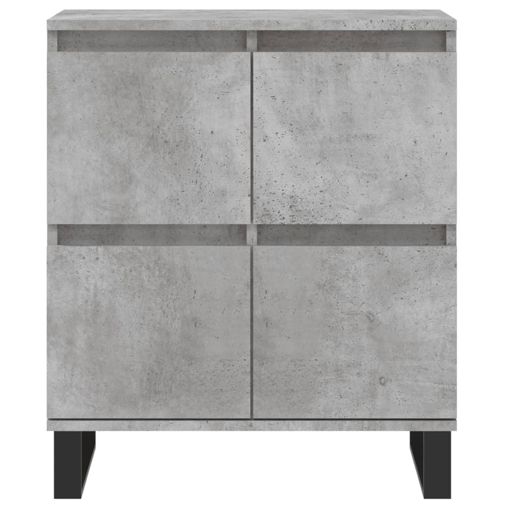 Credenza Grigio Cemento 60x35x70 cm in Legno Multistrato - homemem39