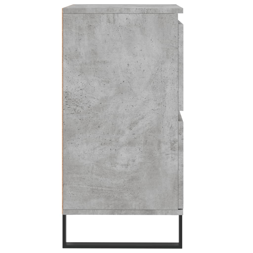 Credenza Grigio Cemento 60x35x70 cm in Legno Multistrato - homemem39