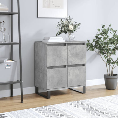 Credenza Grigio Cemento 60x35x70 cm in Legno Multistrato - homemem39