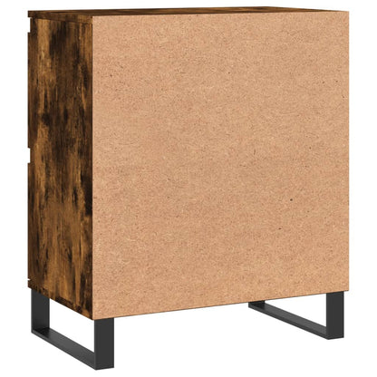 Credenza Rovere Fumo 60x35x70 cm in Legno Multistrato - homemem39