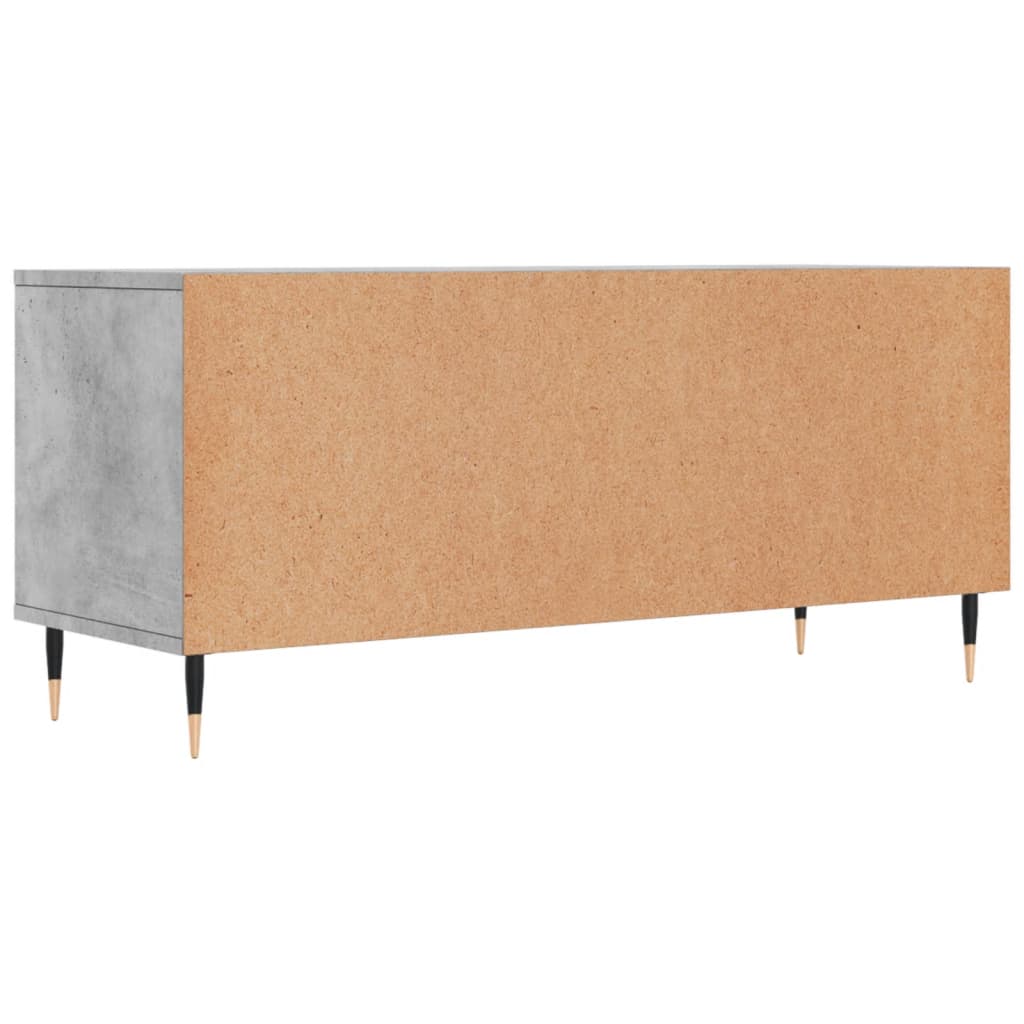 Mobile per TV Grigio Cemento 100x34,5x44,5 cm Legno Multistrato - homemem39