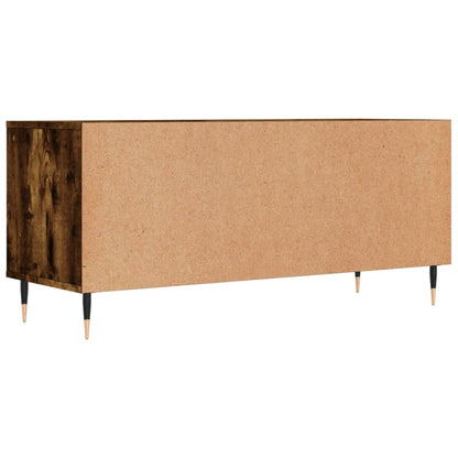 Mobile TV Rovere Fumo 100x34,5x44,5 cm in Legno Multistrato - homemem39