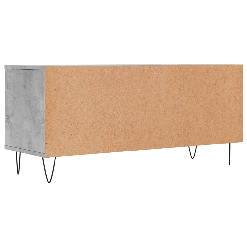 Mobile per TV Grigio Cemento 100x34,5x44,5 cm Legno Multistrato - homemem39