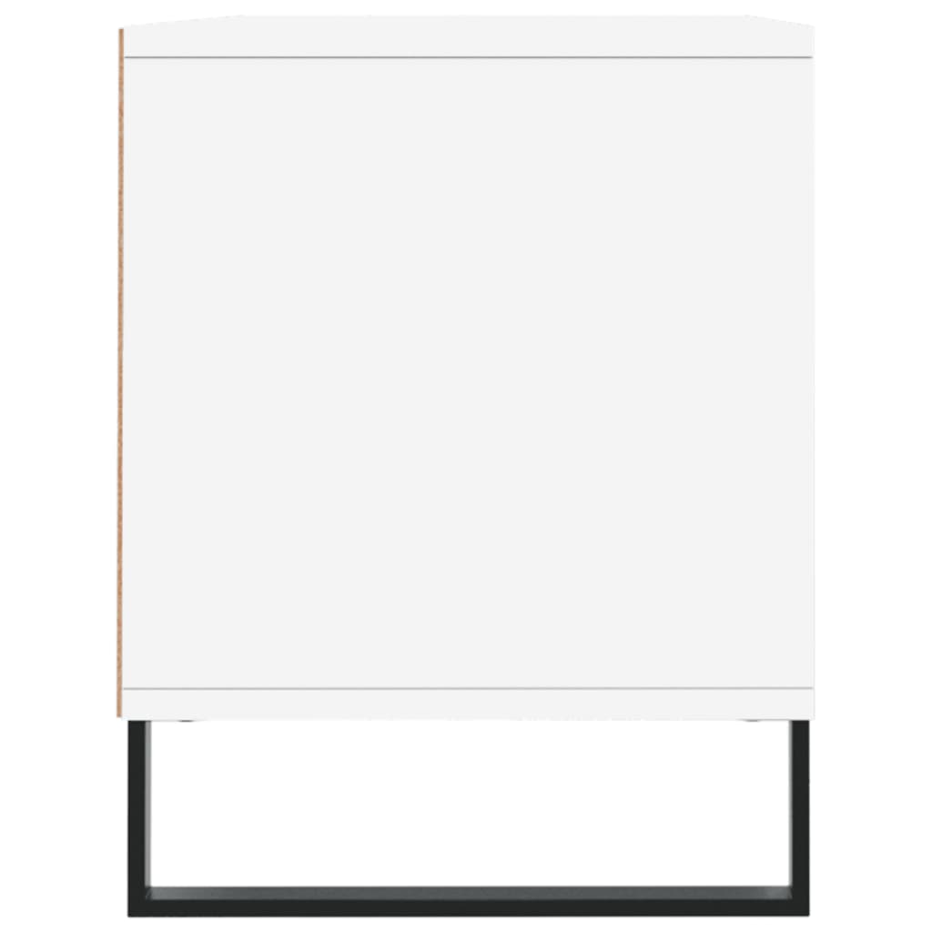 Mobile Porta TV Bianco 100x34,5x44,5 cm in Legno Multistrato - homemem39