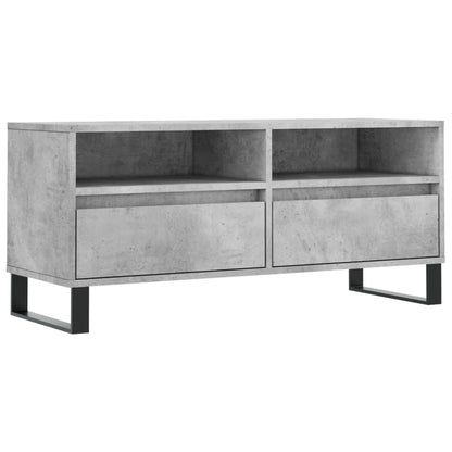 Mobile per TV Grigio Cemento 100x34,5x44,5 cm Legno Multistrato - homemem39