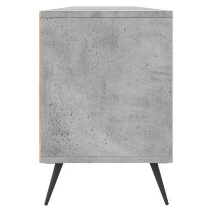 Mobile TV Grigio Cemento 150x30x44,5 cm Legno Multistrato - homemem39