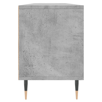 Mobile TV Grigio Cemento 150x30x44,5 cm Legno Multistrato - homemem39