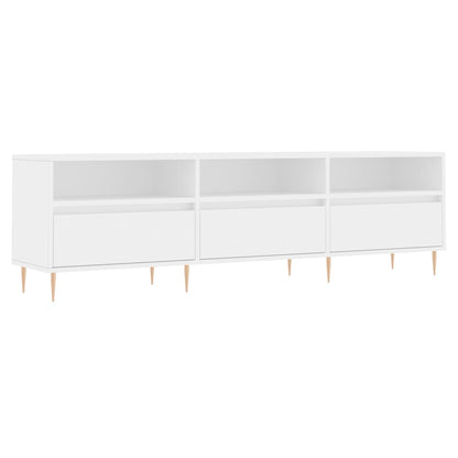 Mobile Porta TV Bianco 150x30x44,5 cm in Legno Multistrato - homemem39