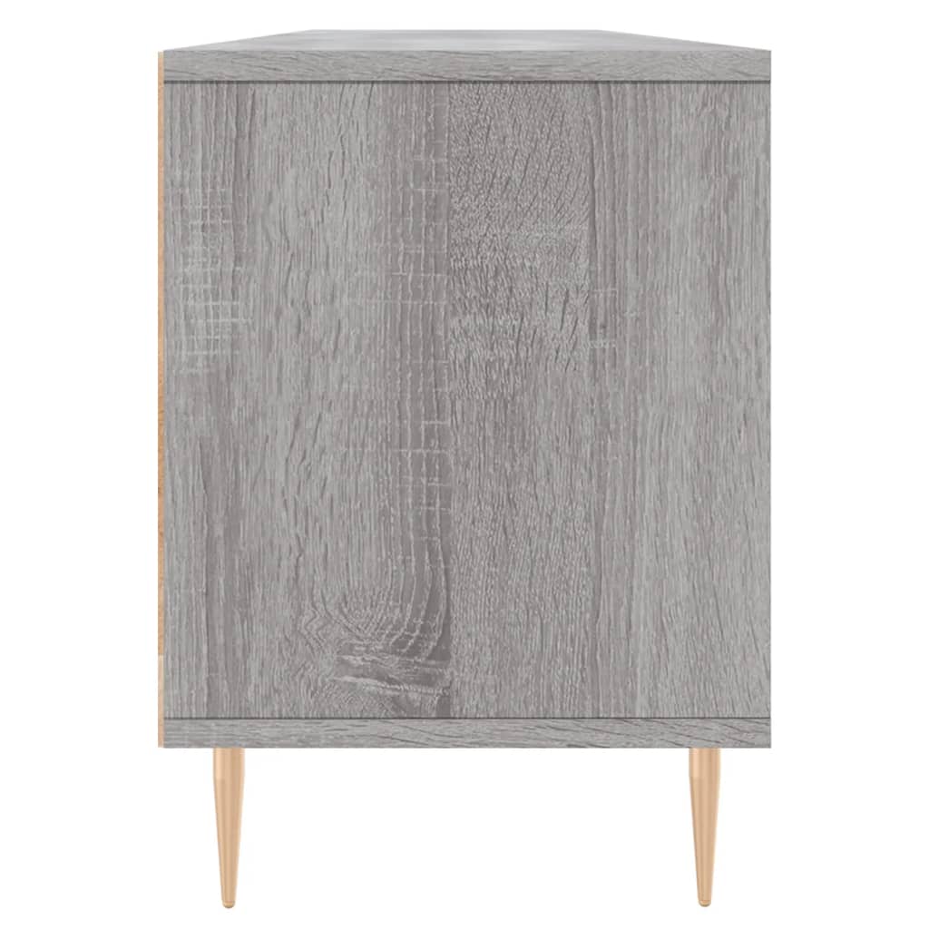 Mobile Porta TV Grigio Sonoma 150x30x44,5 cm Legno Multistrato - homemem39