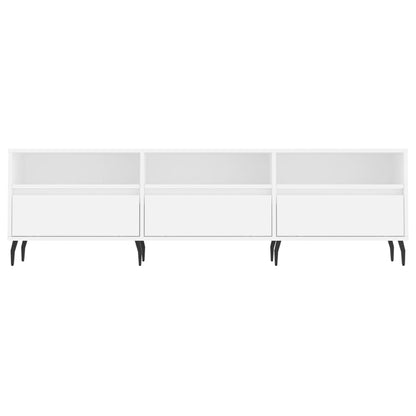 Mobile Porta TV Bianco 150x30x44,5 cm in Legno Multistrato - homemem39