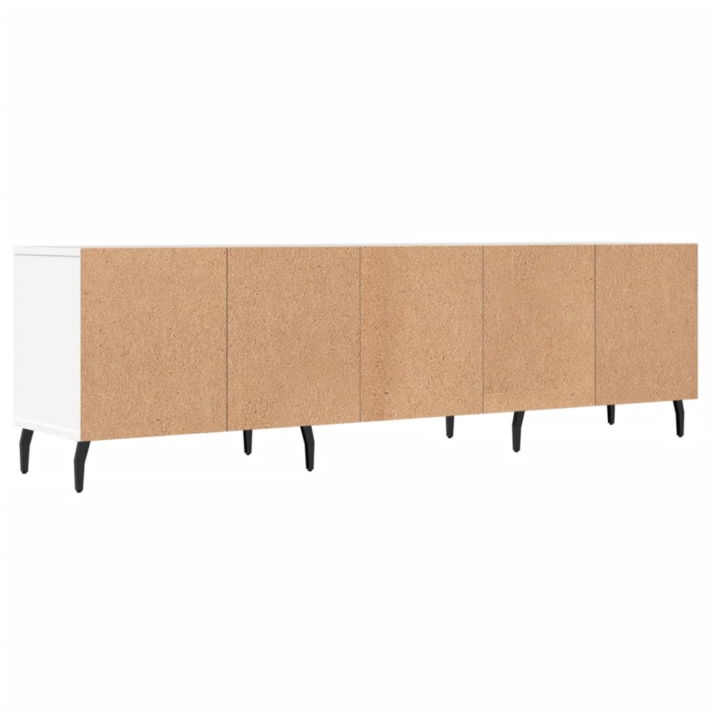 Mobile Porta TV Bianco 150x30x44,5 cm in Legno Multistrato - homemem39