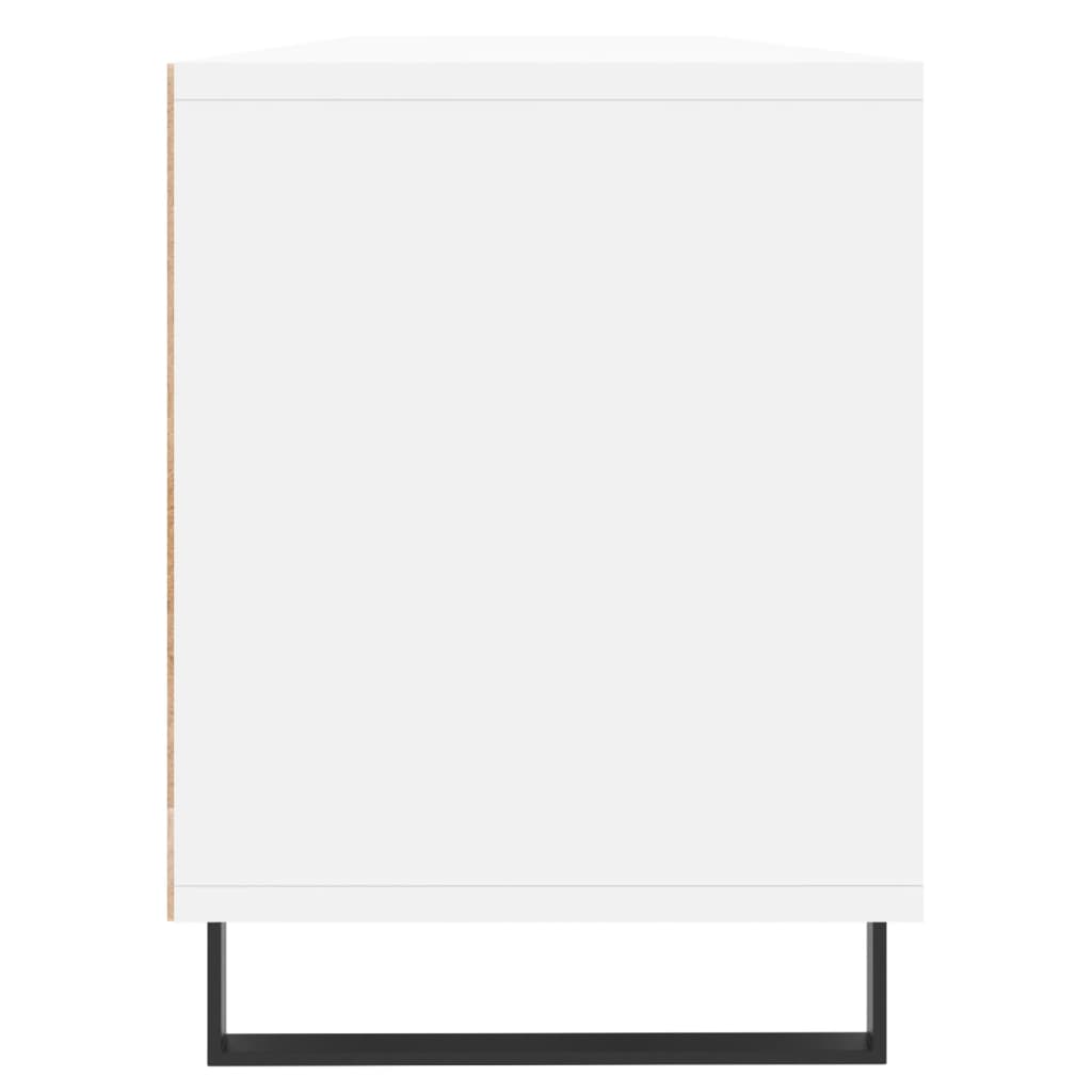 Mobile Porta TV Bianco 150x30x44,5 cm in Legno Multistrato - homemem39