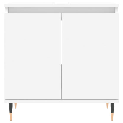 Mobile da Bagno Bianco 58x33x60 cm in Legno Multistrato - homemem39