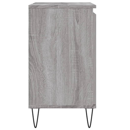 Mobile da Bagno Grigio Sonoma 58x33x60 cm in Legno Multistrato - homemem39