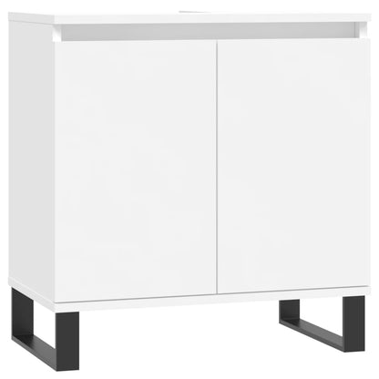 Mobile da Bagno Bianco 58x33x60 cm in Legno Multistrato - homemem39