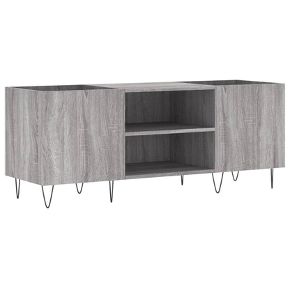 Mobile Porta Dischi Grigio Sonoma 121x38x48cm Legno Multistrato - homemem39