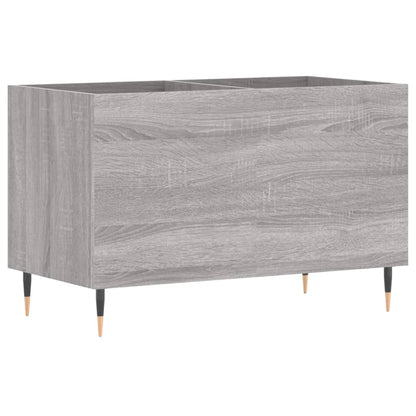 Mobile Porta Dischi Grigio Sonoma 74,5x38x48 Legno Multistrato - homemem39