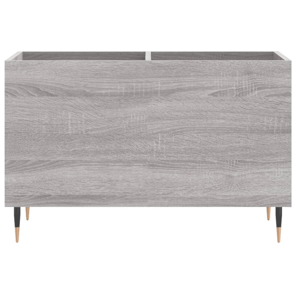 Mobile Porta Dischi Grigio Sonoma 74,5x38x48 Legno Multistrato - homemem39