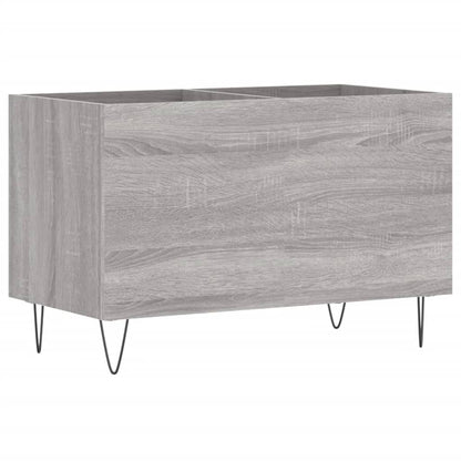 Mobile Porta Dischi Grigio Sonoma 74,5x38x48 Legno Multistrato - homemem39