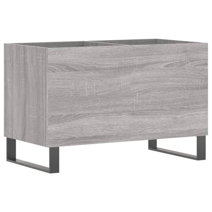 Mobile Porta Dischi Grigio Sonoma 74,5x38x48 Legno Multistrato - homemem39