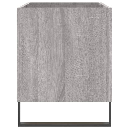 Mobile Porta Dischi Grigio Sonoma 74,5x38x48 Legno Multistrato - homemem39