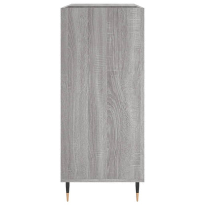 Mobile Porta Dischi Grigio Sonoma 84,5x38x89 Legno Multistrato - homemem39