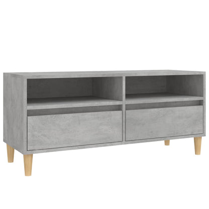 Mobile per TV Grigio Cemento 100x34,5x44,5 cm Legno Multistrato - homemem39