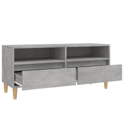 Mobile per TV Grigio Cemento 100x34,5x44,5 cm Legno Multistrato - homemem39