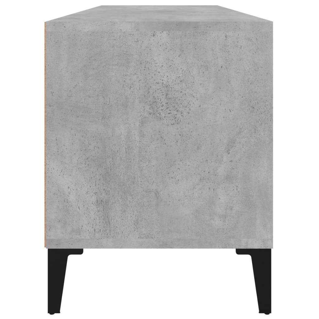 Mobile per TV Grigio Cemento 100x34,5x44,5 cm Legno Multistrato - homemem39