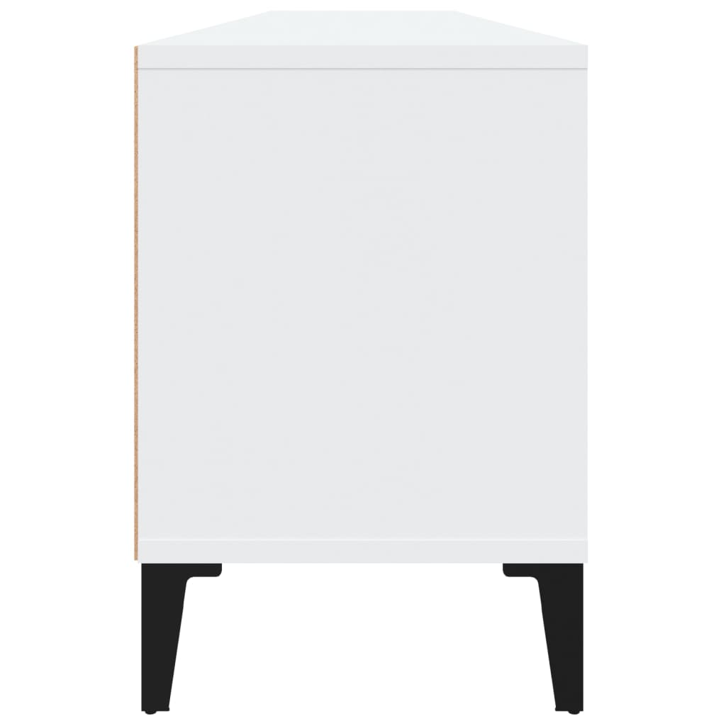 Mobile Porta TV Bianco 150x30x44,5 cm in Legno Multistrato - homemem39