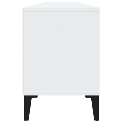 Mobile Porta TV Bianco 150x30x44,5 cm in Legno Multistrato - homemem39