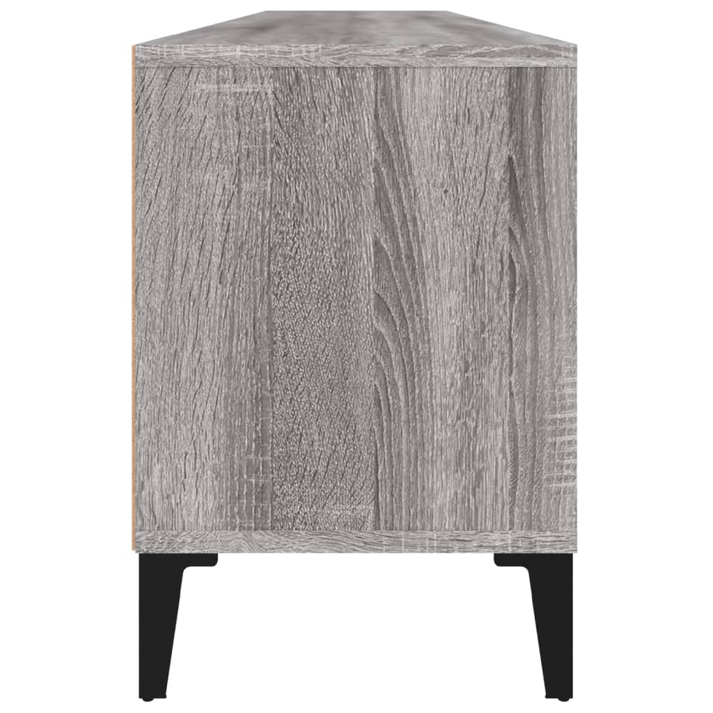 Mobile Porta TV Grigio Sonoma 150x30x44,5 cm Legno Multistrato - homemem39