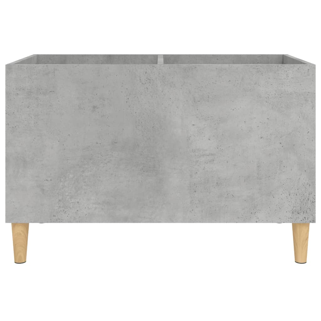 Mobile Porta Dischi Grigio Cemento 74,5x38x48 Legno Multistrato - homemem39