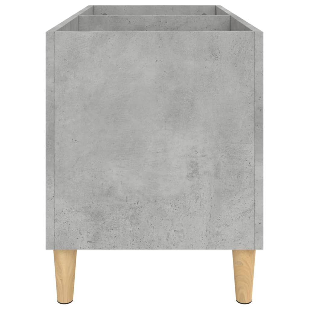 Mobile Porta Dischi Grigio Cemento 74,5x38x48 Legno Multistrato - homemem39