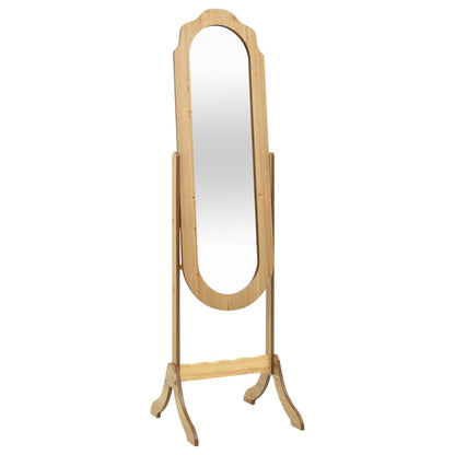 Specchio Autoportante 45,5x47,5x160 cm in Legno Multistrato - homemem39