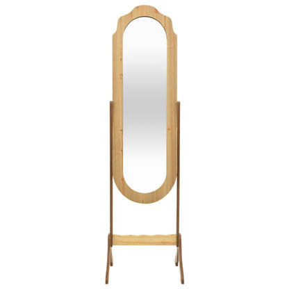 Specchio Autoportante 45,5x47,5x160 cm in Legno Multistrato - homemem39