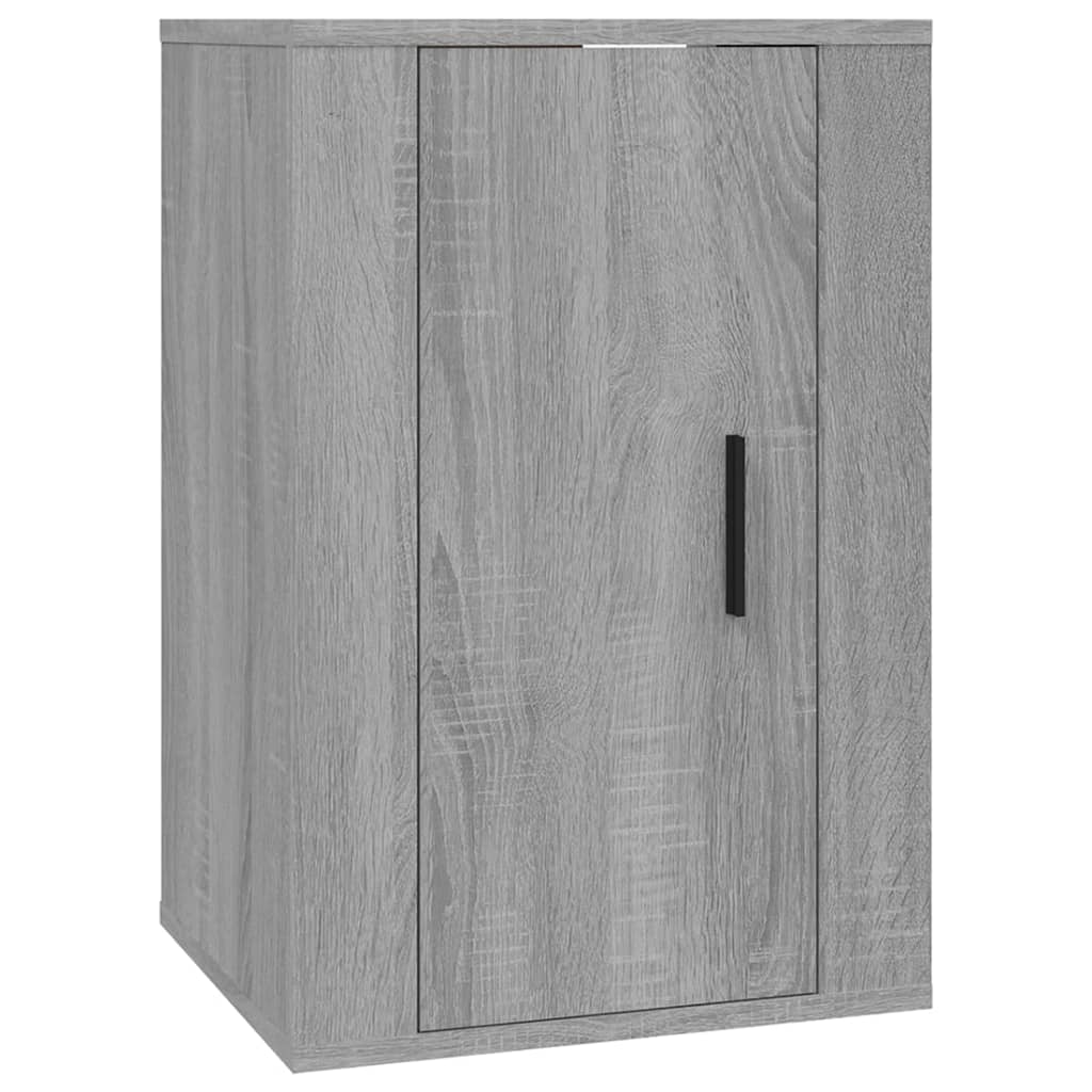 Set Mobili Porta TV 3 pz Grigio Sonoma in Legno Multistrato - homemem39