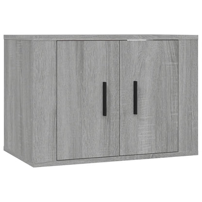 Set di Mobili Porta TV 4 pz Grigio Sonoma in Legno Multistrato - homemem39