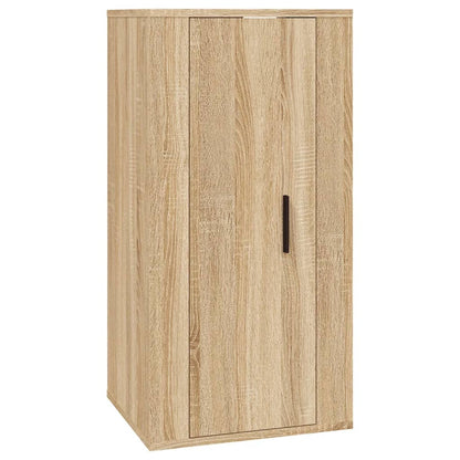 Set di Mobili Porta TV 2 pz Rovere Sonoma in Legno Multistrato - homemem39