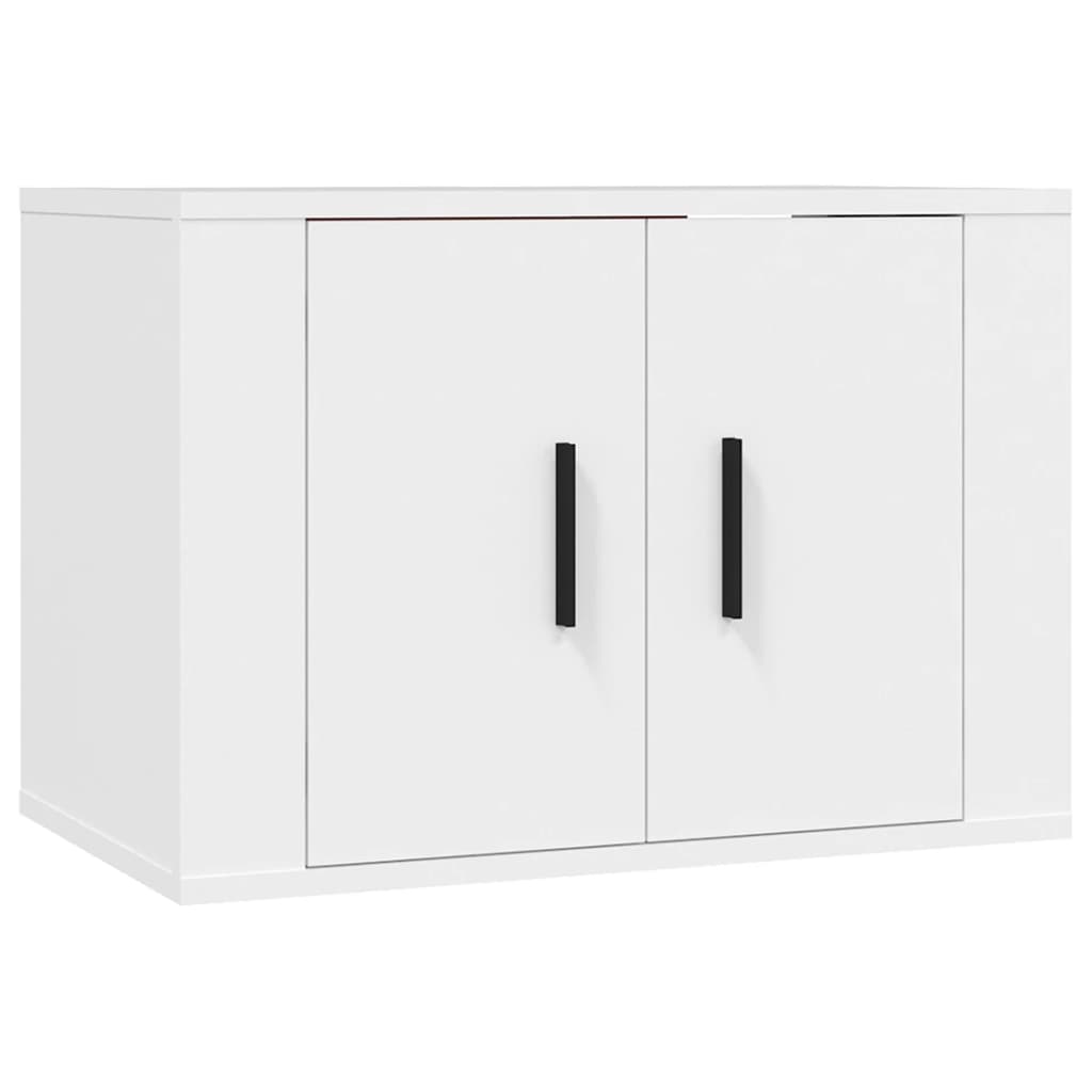 Set Mobili Porta TV 3 pz Bianco in Legno Multistrato - homemem39